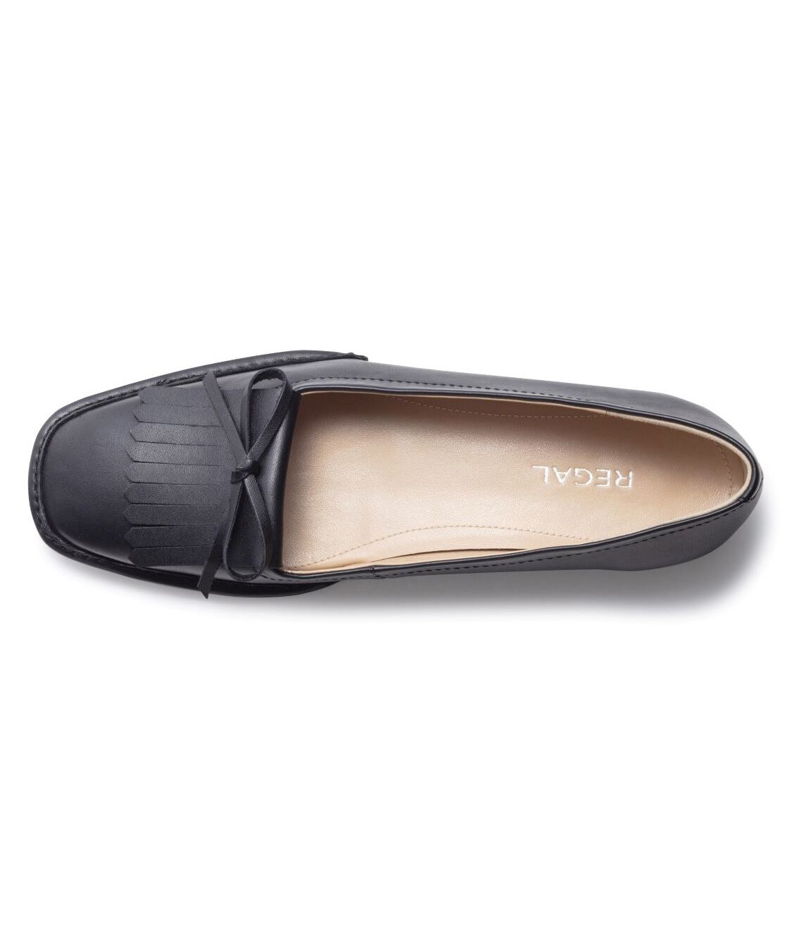 REGAL SHOES「REGAL 【新作】キルトフラットシューズ【ヒール13mm】　商品コード：F85RAH」|パンプス|