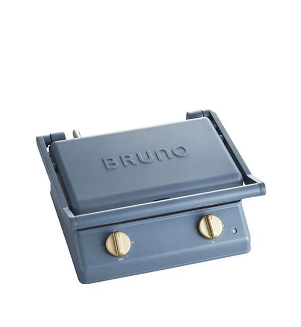 BRUNO「グリルサンドメーカー ダブル」|電化製品|ブルー