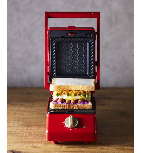 BRUNO「グリルサンドメーカー シングル」|電化製品|