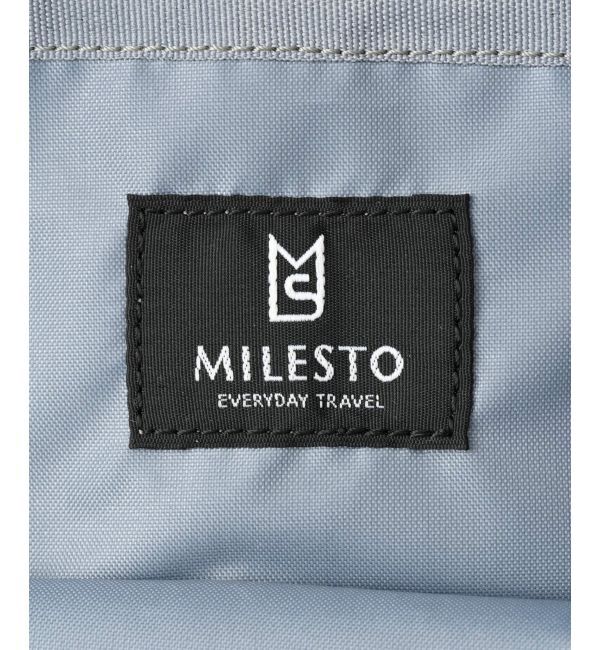 MILESTO「TROT バックパック M」|リュック|