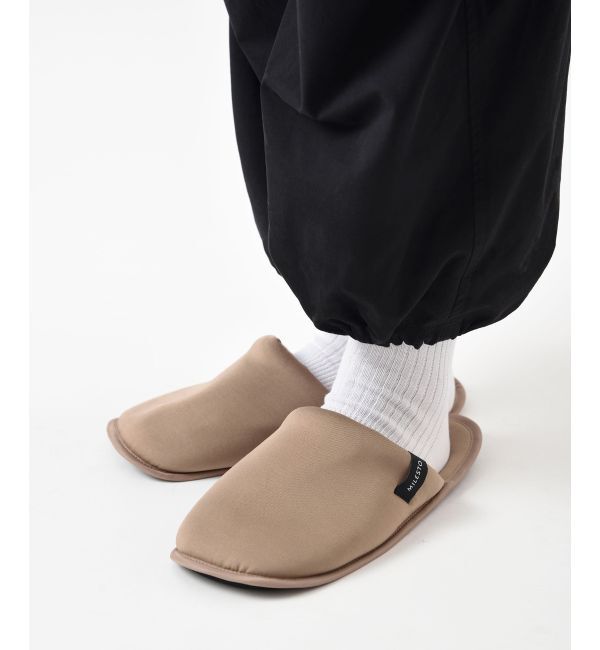 MILESTO「MILESTO UTILITY 洗える携帯スリッパ M」|トラベルグッズ|