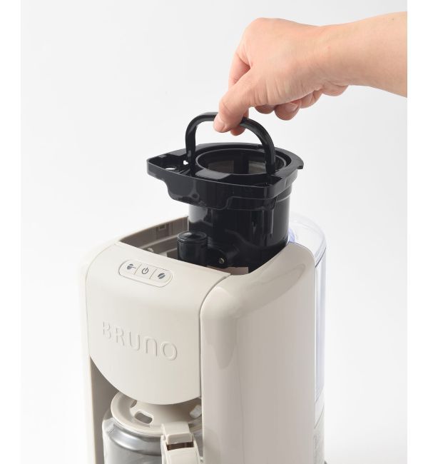 BRUNO「コンパクトミル付きコーヒーメーカー」|電化製品|