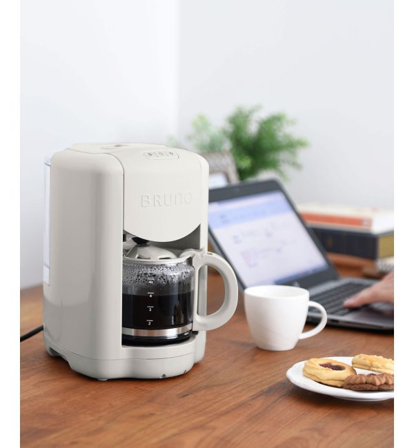 BRUNO「コンパクトミル付きコーヒーメーカー」|電化製品|
