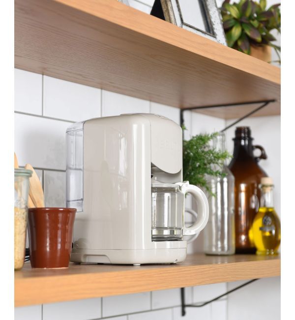 BRUNO「コンパクトミル付きコーヒーメーカー」|電化製品|