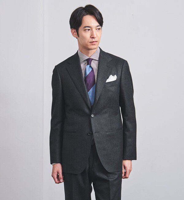 UNITED ARROWS「CANONICO フランネル 3ボタンシングル スーツ MC-MODEL -はっ水-」|その他|