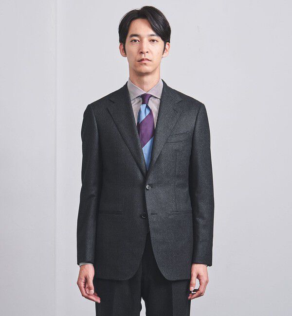 UNITED ARROWS「CANONICO フランネル 3ボタンシングル スーツ MC-MODEL -はっ水-」|その他|
