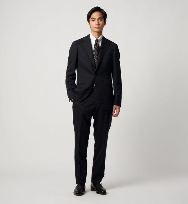 UNITED ARROWS「タスマニア ウール ギャバジン シングル3ボタン スーツ S‐MODEL ‐ストレッチ・撥水‐」|その他|