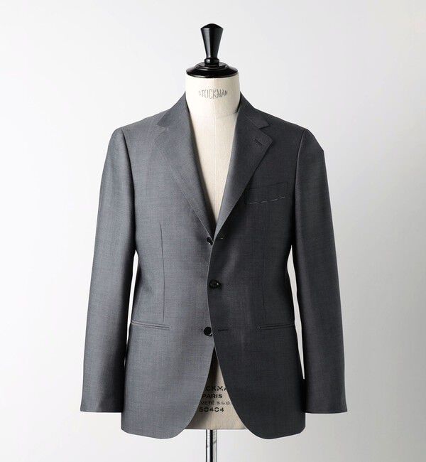 UNITED ARROWS「ウールモヘヤ シャンブレー 3ボタン スーツ S-MODEL」|スーツ|