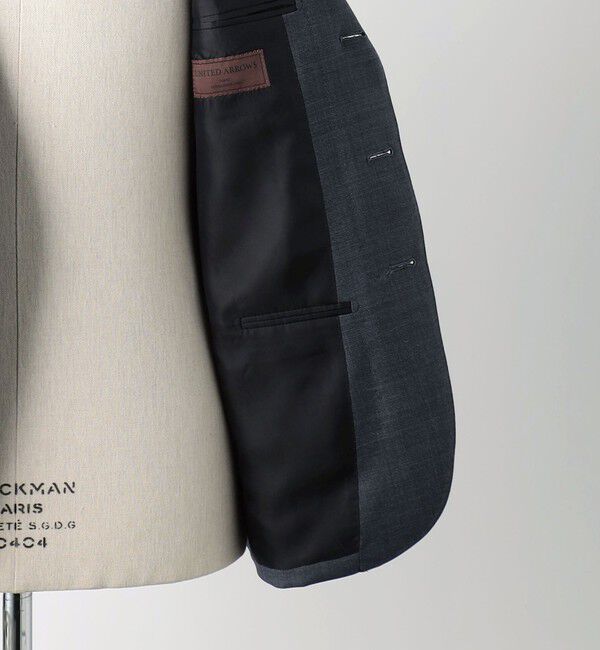 UNITED ARROWS「シャークスキン 3ボタンスーツ S-MODEL -ストレッチ-」|その他|