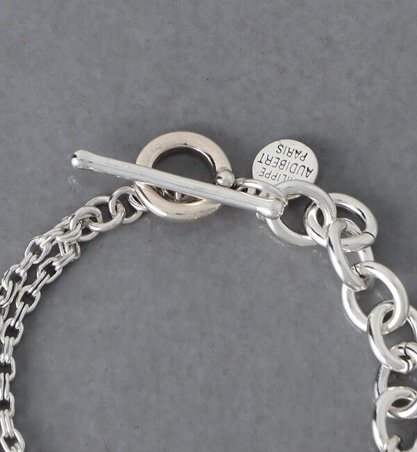 UNITED ARROWS「【別注】 ＜PHILIPPE AUDIBERT＞JISS CHN&F/PL ブレスレット」|ブレスレット・バングル|