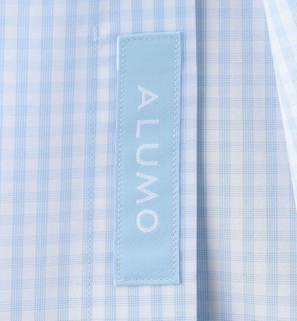 UNITED ARROWS「ALUMO/チェック ワイドカラー シャツ」|シャツ・ブラウス|