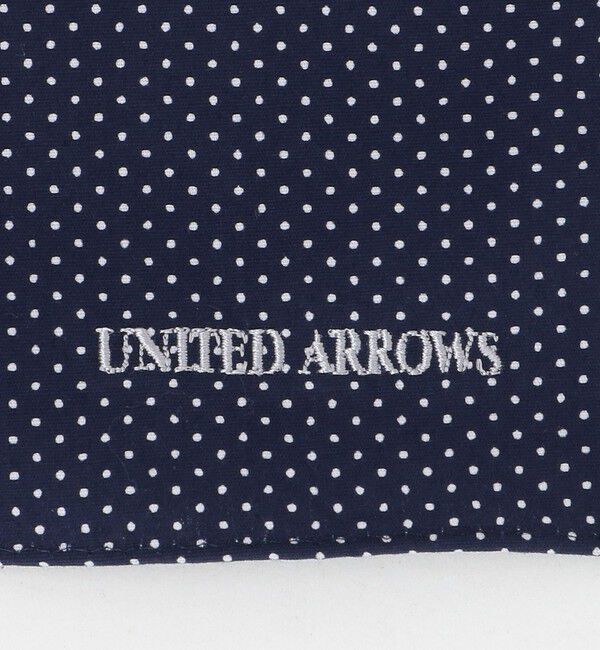 UNITED ARROWS「コットン ドット ハンカチ」|ハンカチ|