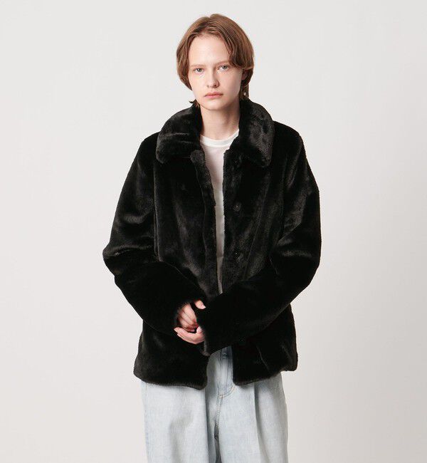AEWEN MATOPH「＜AEWEN MATOPH＞フェイクファーショートコート」|その他|