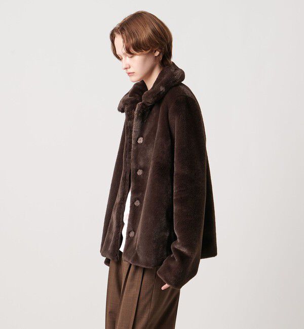 AEWEN MATOPH「＜AEWEN MATOPH＞フェイクファーショートコート」|その他|