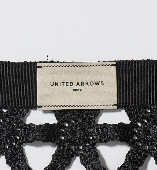 UNITED ARROWS「コード  エンブロイダリー タイトスカート」|スカート|