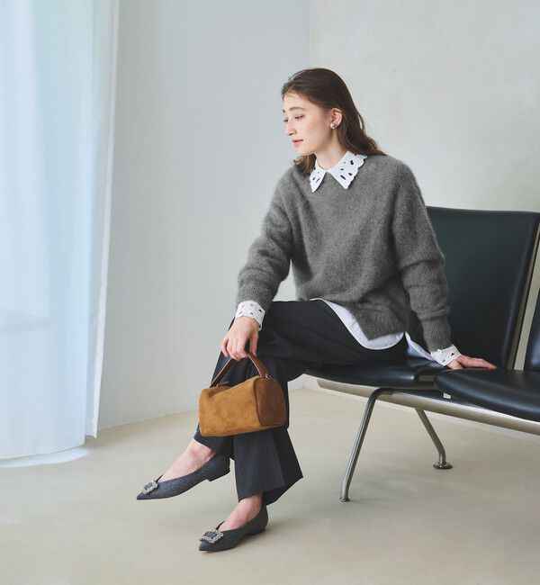 フォックスカシミヤ クルーネック ニット（UNITED ARROWS）｜ルミネの