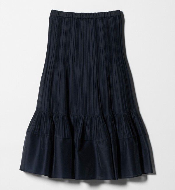 UNITED ARROWS「オーガンジー コンスト プリーツスカート」|スカート|