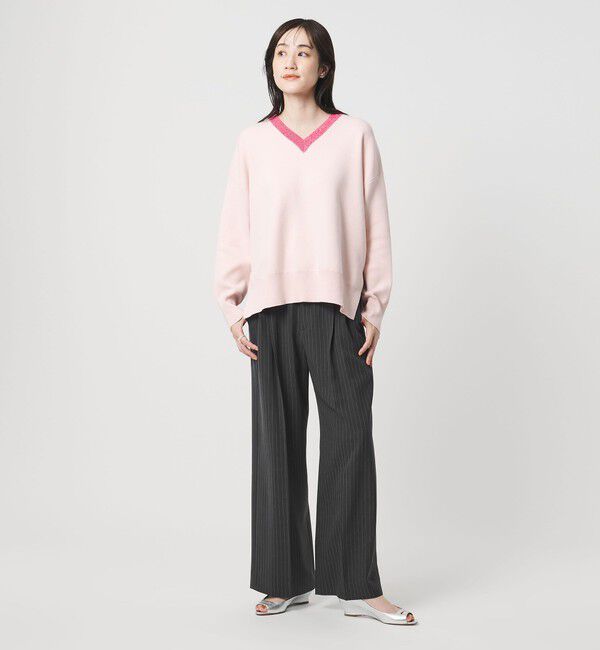 UNITED ARROWS「2タック ワイド ストレートパンツ ‐ウォッシャブル‐」|スラックス|