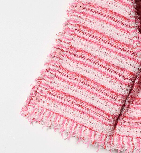 UNITED ARROWS「カラーミックス ツイードライク ベスト」|ベスト・ジレ|