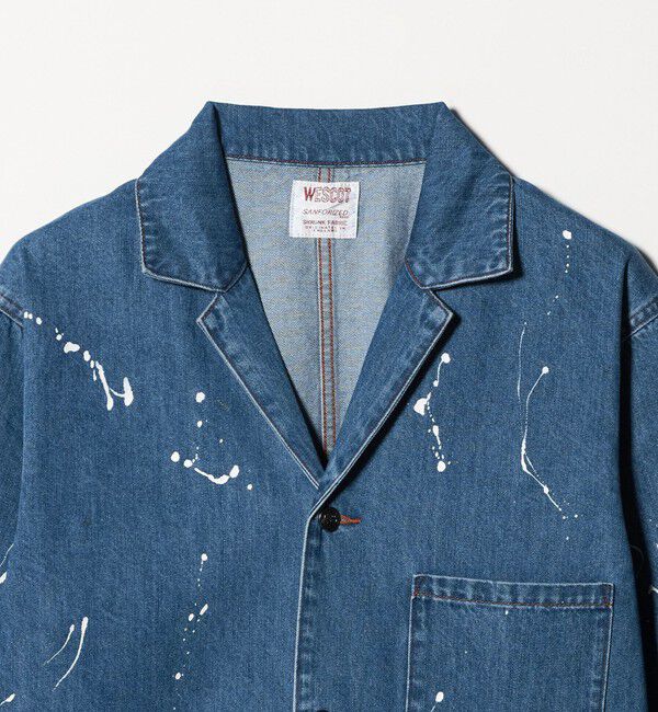 UNITED ARROWS「【別注】＜WESCOT＞ スプラッシュ ペイント デニム カバーオール」|その他|