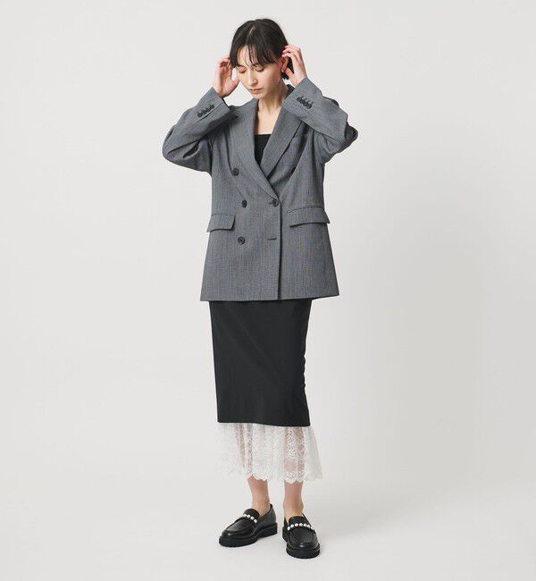 UNITED ARROWS「イミテーションパール スタッズ ローファー」|ローファー|