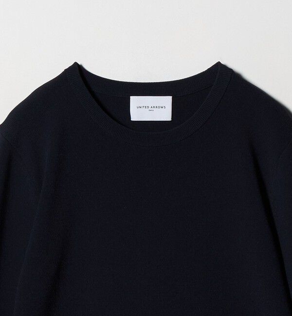 UNITED ARROWS「コンパクト クルーネック ニット ‐ウォッシャブル‐」|ニット・セーター|