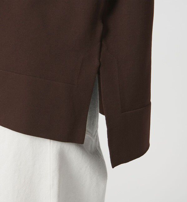 UNITED ARROWS「スキッパー プルオーバーニット」|ニット・セーター|