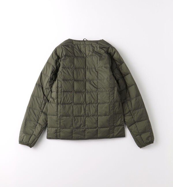 UNITED ARROWS green label relaxing「＜TAION＞ベーシック クルーネック ボタン インナー ダウンジャケット」|ダウン|