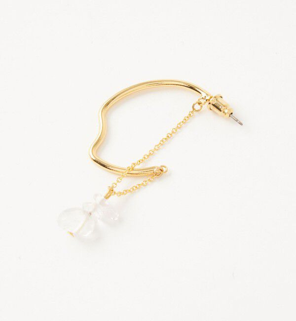 UNITED ARROWS green label relaxing「＜anisotea＞ Wave Hoop ピアス」|ピアス|