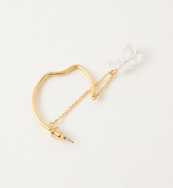 UNITED ARROWS green label relaxing「＜anisotea＞ Wave Hoop ピアス」|ピアス|