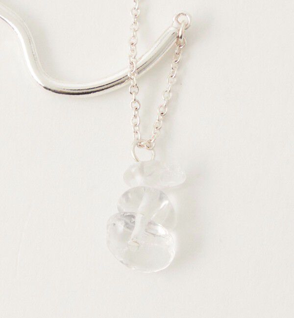 UNITED ARROWS green label relaxing「＜anisotea＞ Wave Hoop ピアス」|ピアス|