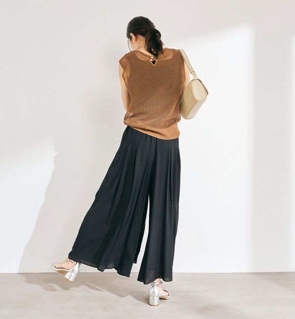 UNITED ARROWS green label relaxing「【WEB限定】＜at ease＞ キュロット パンツ」|キュロット|