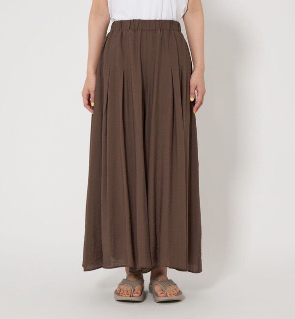 UNITED ARROWS green label relaxing「【WEB限定】＜at ease＞ キュロット パンツ」|キュロット|