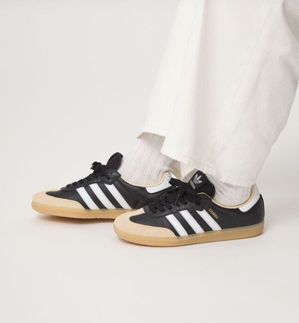 UNITED ARROWS green label relaxing「【国内EXCLUSIVE】＜adidas Originals＞SAMBA OG ブラック スニーカー（22.5-25cm）」|スニーカー|