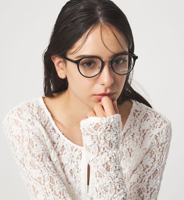 UNITED ARROWS green label relaxing「コンビフレーム クリアレンズ メガネ」|メガネ|