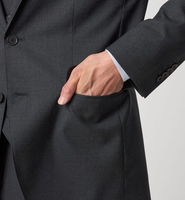 UNITED ARROWS green label relaxing「REDA トロピカル 無地 2B RV スーツジャケット」|スーツ|