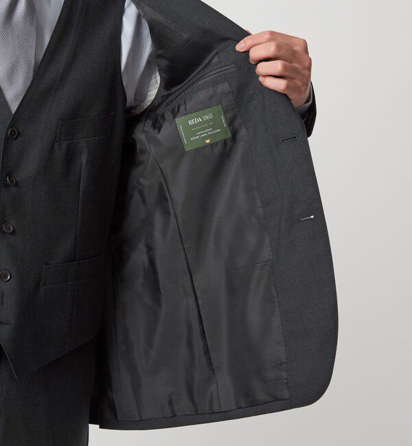 UNITED ARROWS green label relaxing「REDA トロピカル 無地 2B RV スーツジャケット」|スーツ|