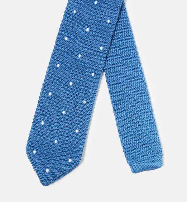 UNITED ARROWS green label relaxing「GLR ポリエステル ウォッシャブル ニット ドット ネクタイ ニットタイ」|ネクタイ・蝶ネクタイ|