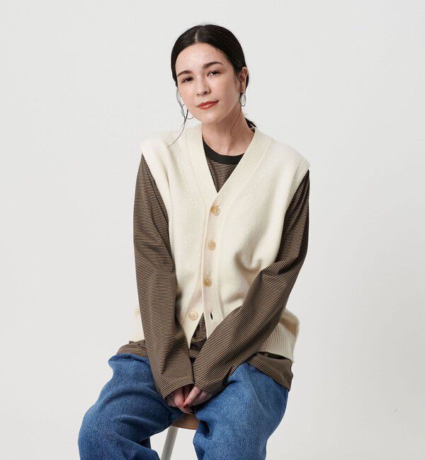 BEAUTY&YOUTH UNITED ARROWS「コットン天竺 ロングスリーブ カットソー」|Tシャツ・カットソー|