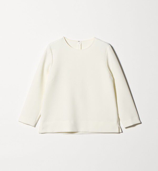 BEAUTY&YOUTH UNITED ARROWS「ダブルクロス クルーネック ブラウス」|シャツ・ブラウス|