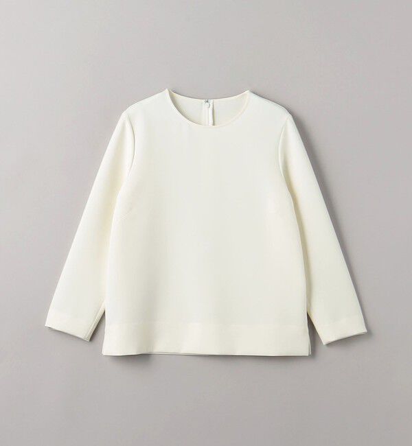 BEAUTY&YOUTH UNITED ARROWS「ダブルクロス クルーネック ブラウス」|シャツ・ブラウス|