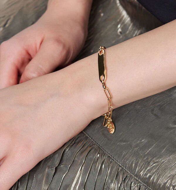 BEAUTY&YOUTH UNITED ARROWS「メタルチェーン&times;ユニークバー ブレスレット」|ブレスレット・バングル|