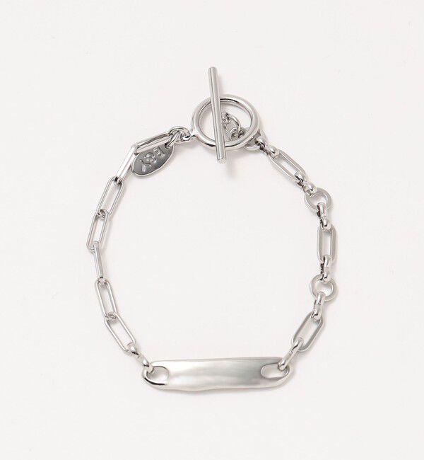 BEAUTY&YOUTH UNITED ARROWS「メタルチェーン&times;ユニークバー ブレスレット」|ブレスレット・バングル|SILVER