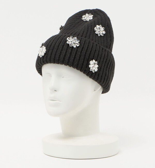 BEAUTY&YOUTH UNITED ARROWS「＜UGG＞エンベリッシュド ニット カフ ビーニー」|ニット帽|