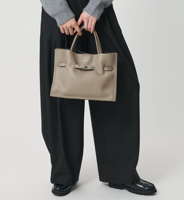 BEAUTY&YOUTH UNITED ARROWS「＜VIOLAd&rsquo;ORO＞レザー スタッズ トートバッグ」|トートバッグ|