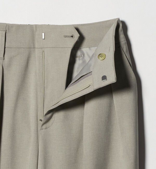 BEAUTY&YOUTH UNITED ARROWS「2タックテーパードパンツ 吸水速乾 防シワ UV」|スラックス|