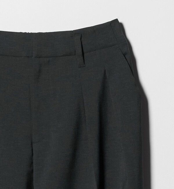 BEAUTY&YOUTH UNITED ARROWS「2タックテーパードパンツ 吸水速乾 防シワ UV」|スラックス|