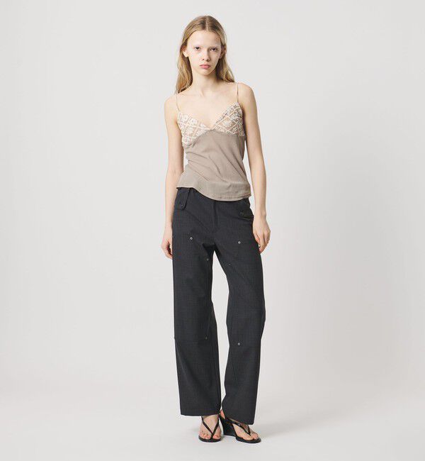 ATTISESSION「＜ATTISESSION＞ランジェリーライク キャミソール」|キャミソール|