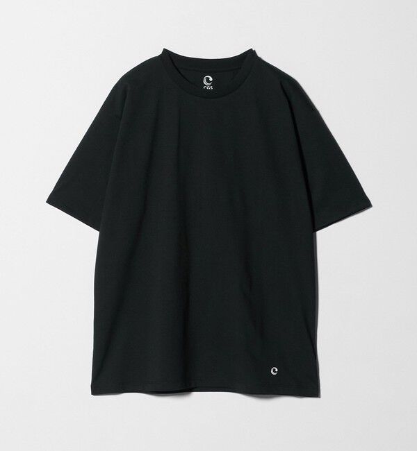 California General Store「＜CGS.＞リサイクル ポリエステル LUCK Tシャツ 吸水速乾 UV軽減」|Tシャツ・カットソー|BLACK