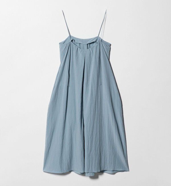 BEAUTY&YOUTH UNITED ARROWS「ギャザー ロングキャミソール ワンピース ウォッシャブル」|ワンピース|